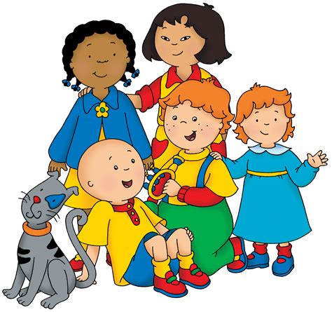 caillou characters